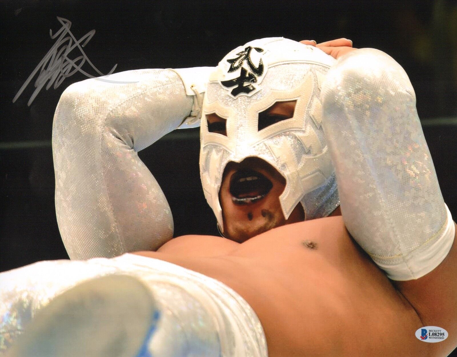 Bushi Signed 11x14 Photo Poster painting BAS Beckett COA New Japan Pro Wrestling Autograph LIJ B