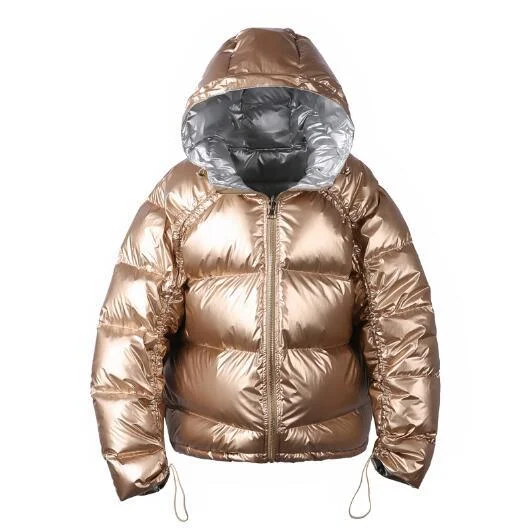 Winter Jacket Women White Duck Down Jacket Big Aritificial Fur Outwear Waterproof Loose Coat Thick Warm Down Parka