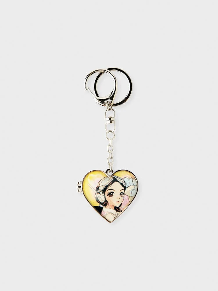 NJ Newjeans Get Up Metal Mirror Keyring (MINJI)