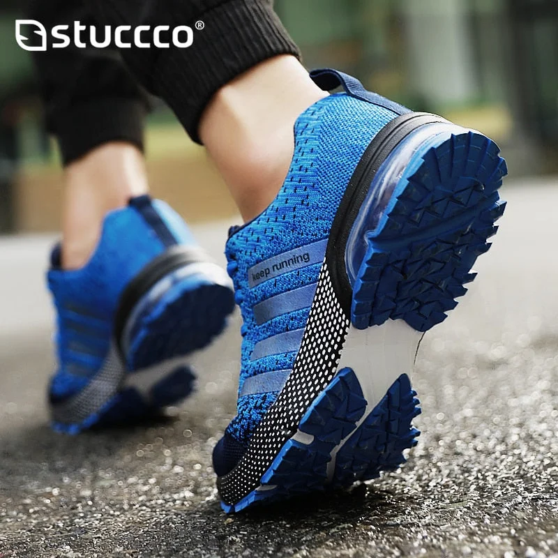 Shoes for Men Chunky Sneakers 2021 Keep Running Air Sport Shoes Man Fashion Lightweight Marathon Trainers BIg Sizes Unisex