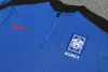 2024 South Korea Color Blue Training Jacket Set