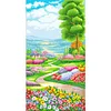 (US Local)Secret Garden -11CT Stamped Cross Stitch Kit(50x90cm)