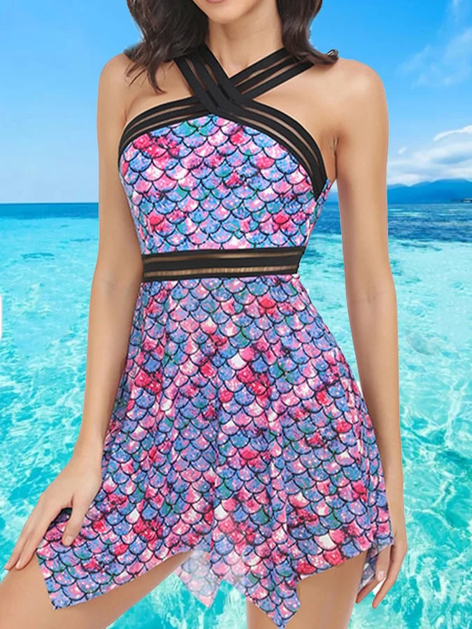 Women's Mermaid Swimsuit Set
