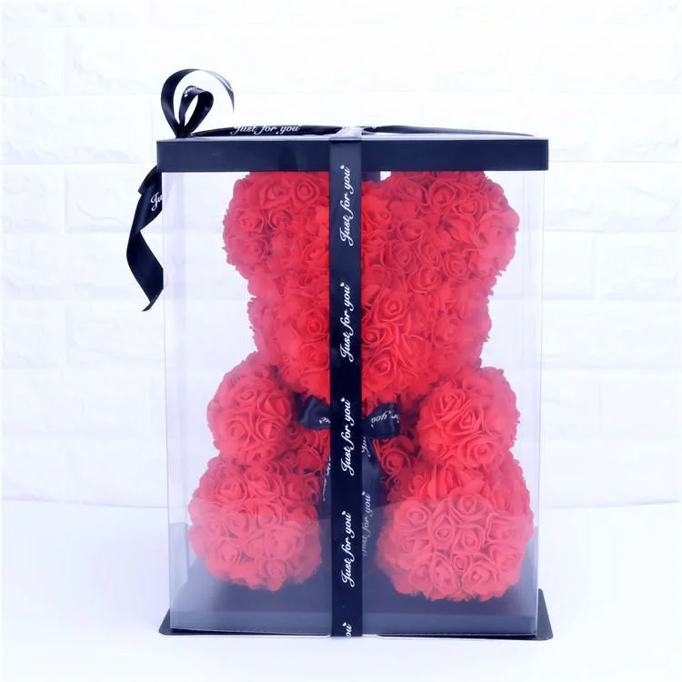 Hugoiio™ Valentine's Rose Bear-The Luxury Rose Teddy Bear(20cm/40cm)