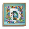 Butterfly Flower D 5D Partial Drill DIY Diamond Painting Kit 30*30cm