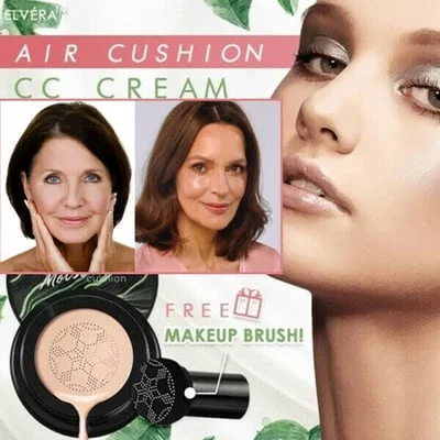 🎀LAST DAY 50% OFF - 🎊MUSHROOM HEAD AIR CUSHION CC CREAM💘Buy One Get One Free(2 Pcs)