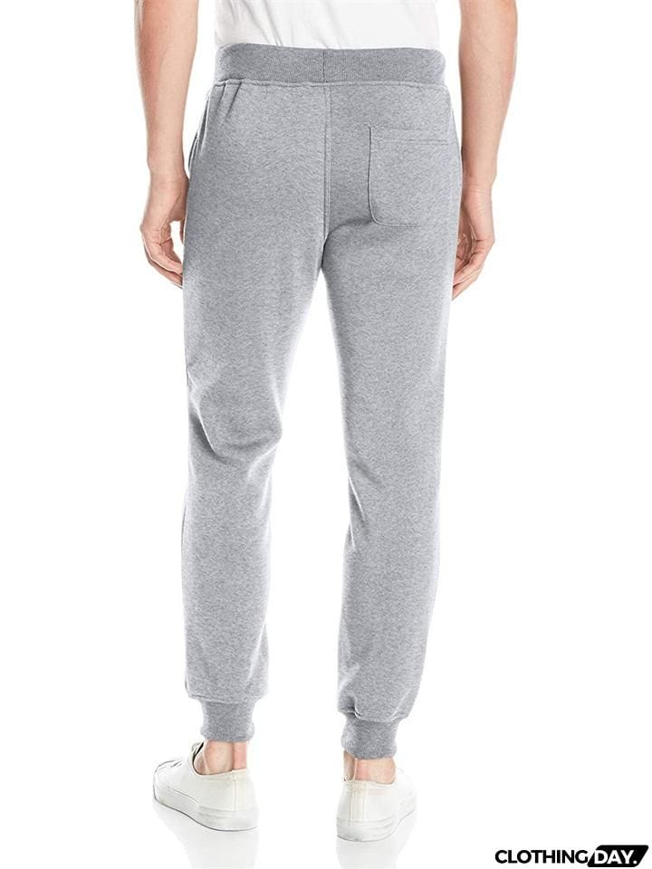 Men's Comfy Casual Daily Wear Sporty Fastening Pants