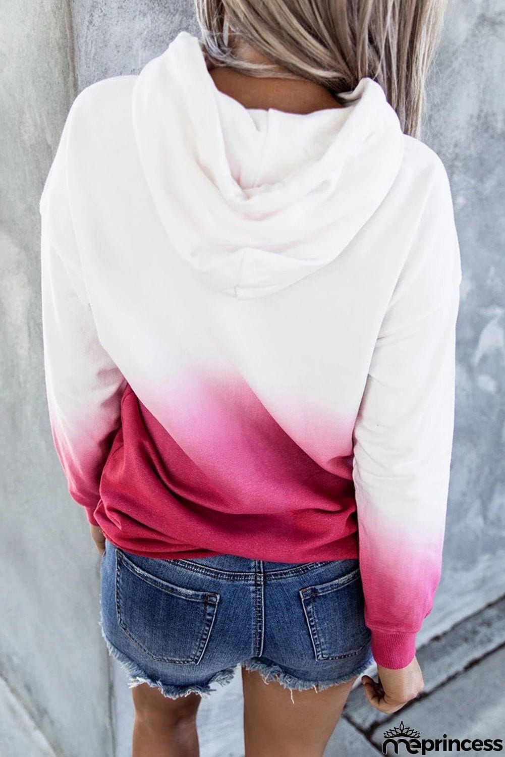 Gradient Long Sleeve Hoodie