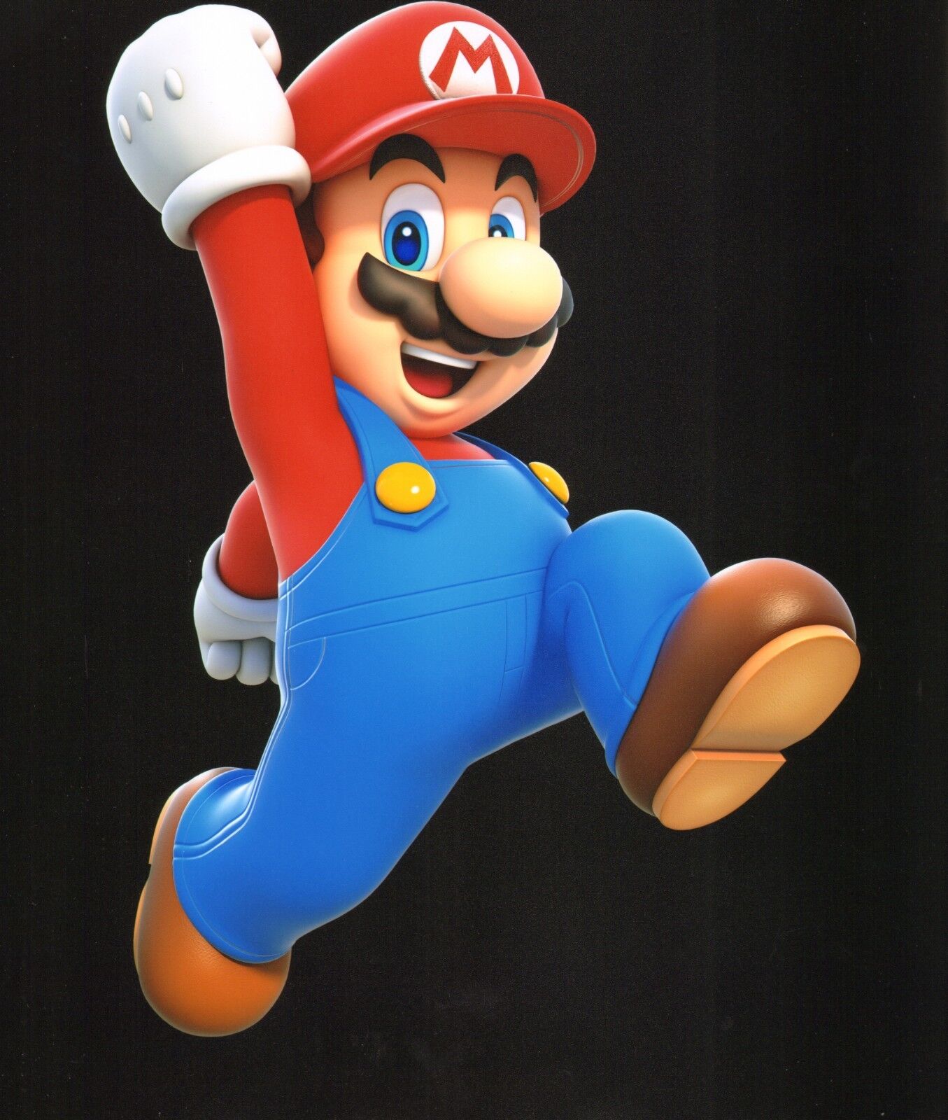 Super Mario Bros Brothers 11x14 Photo Poster painting Super Nintendo Video Game Charles Martinet