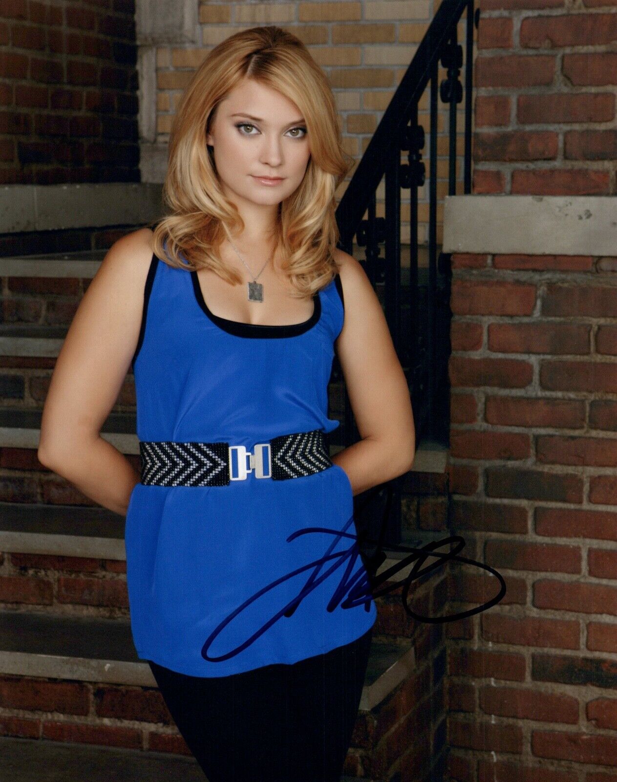 Spencer Grammer Signed Autographed 8x10 Photo Poster painting RICK & MORTY Actress COA