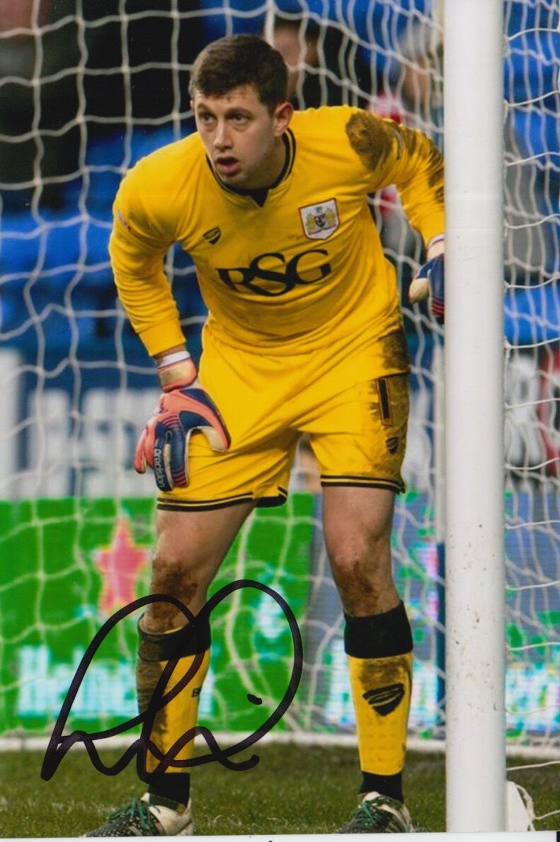 BRISTOL CITY HAND SIGNED FRANK FIELDING 6X4 Photo Poster painting 1.