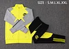 Joyfball 2024/2025 Flamenco Long Zipped Jacket Yellow Soccer Jersey 1:1 Thai Quality 