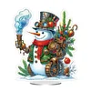 Diamond Painting Acrylic Xmas Mechanical Snowman Desktop Kits