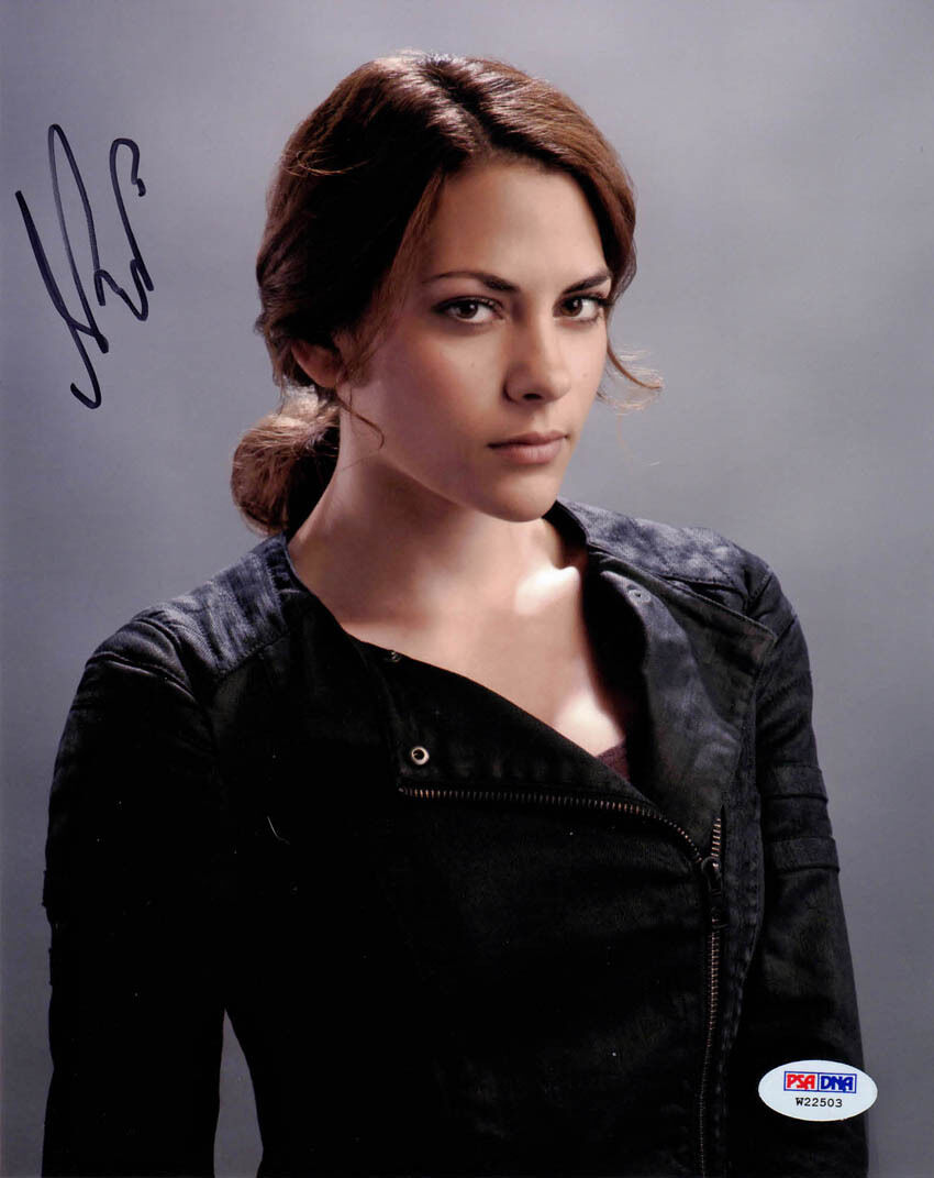 Inbar Lavi SIGNED 8x10 Photo Poster painting Veronica 'Vee' Gang Related PSA/DNA AUTOGRAPHED