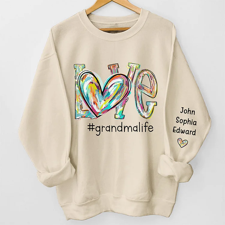LOVE Family Custom Sweatshirt 