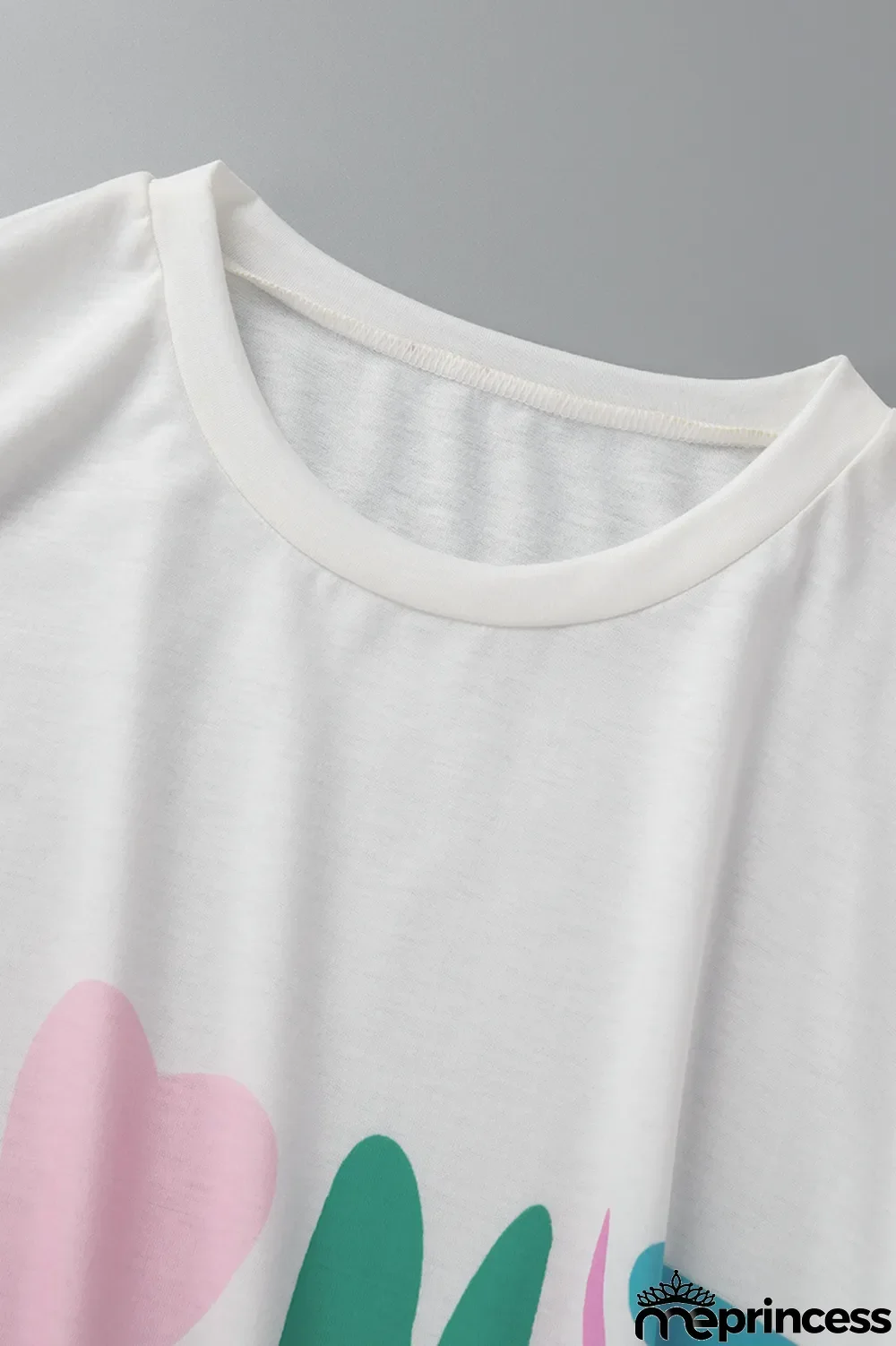 Grey Casual Print Patchwork O Neck Straight Plus Size Dresses