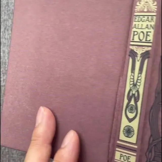 The Complete Poetical Works of Edgar Allan Poe Book Wallet