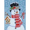 Diamond Painting-DIY Crystal Rhinestone Snowman