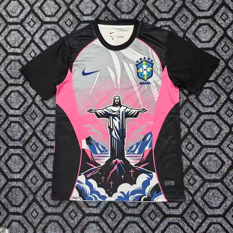 26-27 Brazil "Statue of Liberty" Fan Edition Football Jersey &ndash; 1:1 Thai Quality