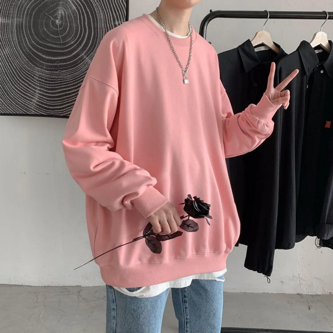 Brownm Boy Basic Oversized Sweatshirt