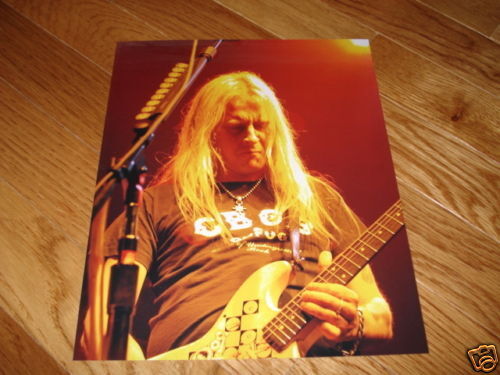 Jerry Cantrell Alice In Chains Live 8x10 Photo Poster painting #2