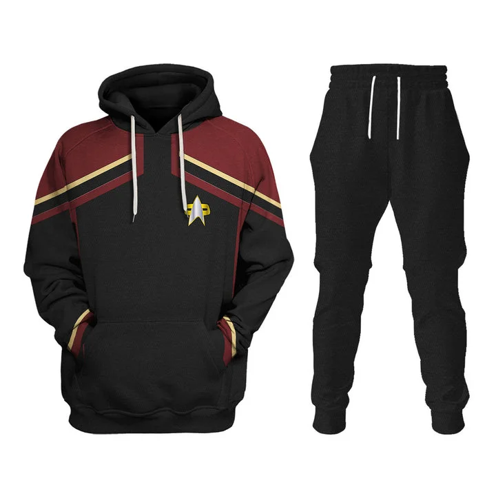 Starfleet Uniform Hoodie Sweatpants Apparel