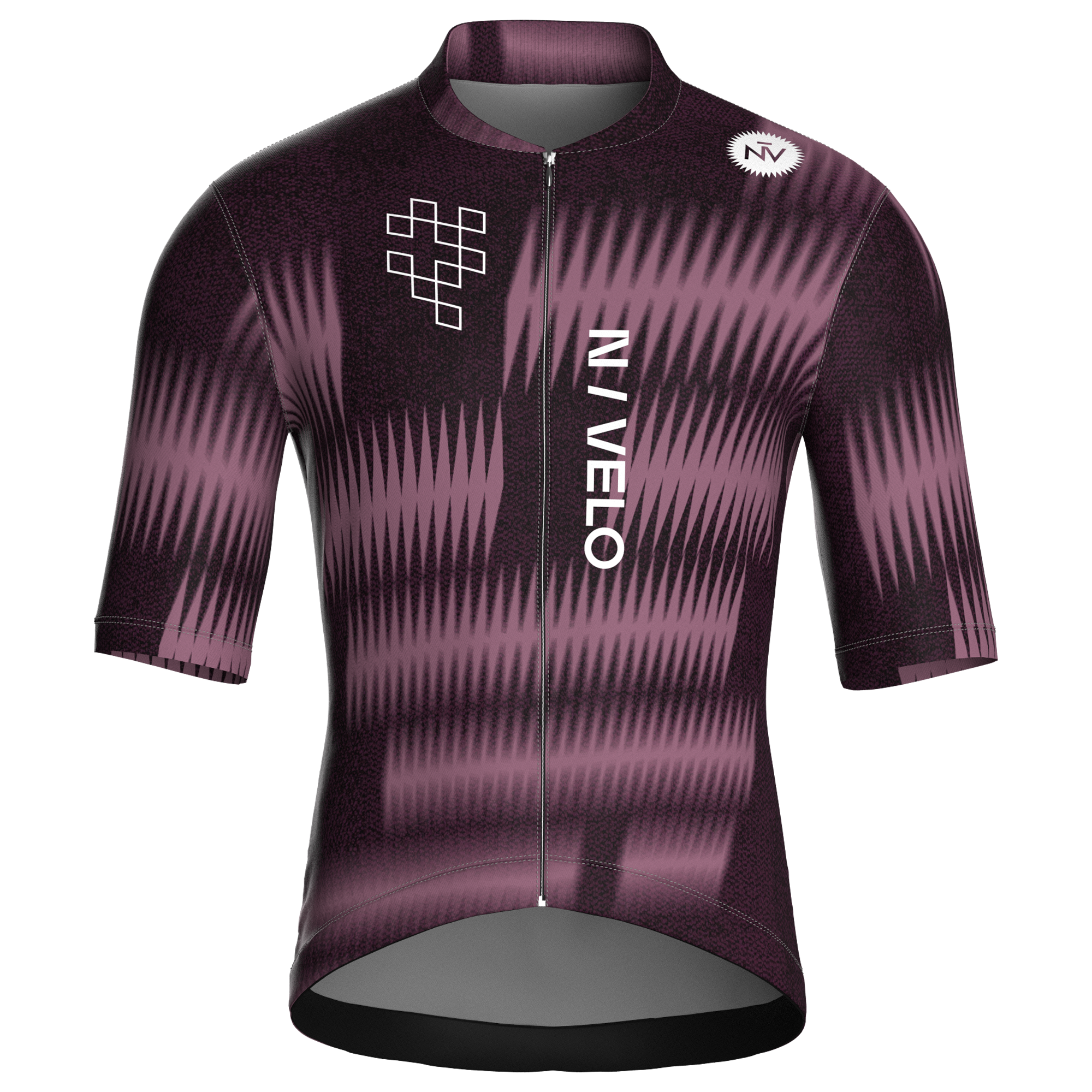 Rush Mauve Jersey – Cycling Short Sleeve Race Fit