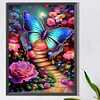 Diamond Painting -Full Round Drill Butterfly(60*40 CM)