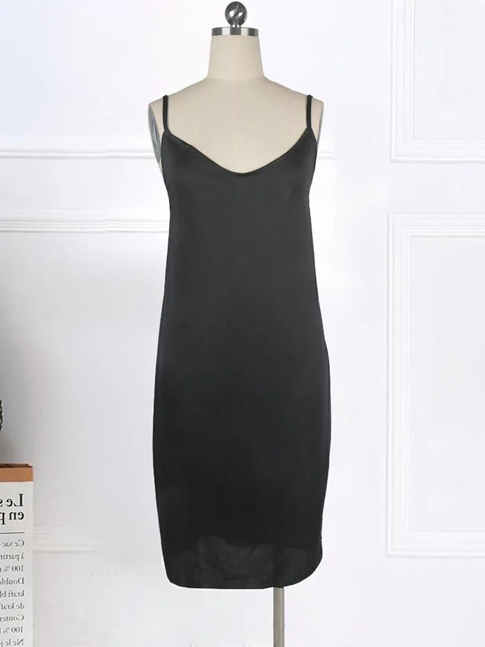 Two-piece Sexy Perspective Striped Dress with Stand-up Collar