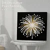 Fireworks DIY Pearl Diamond Art Kit for Adults Home Decor 25x25cm With Frame