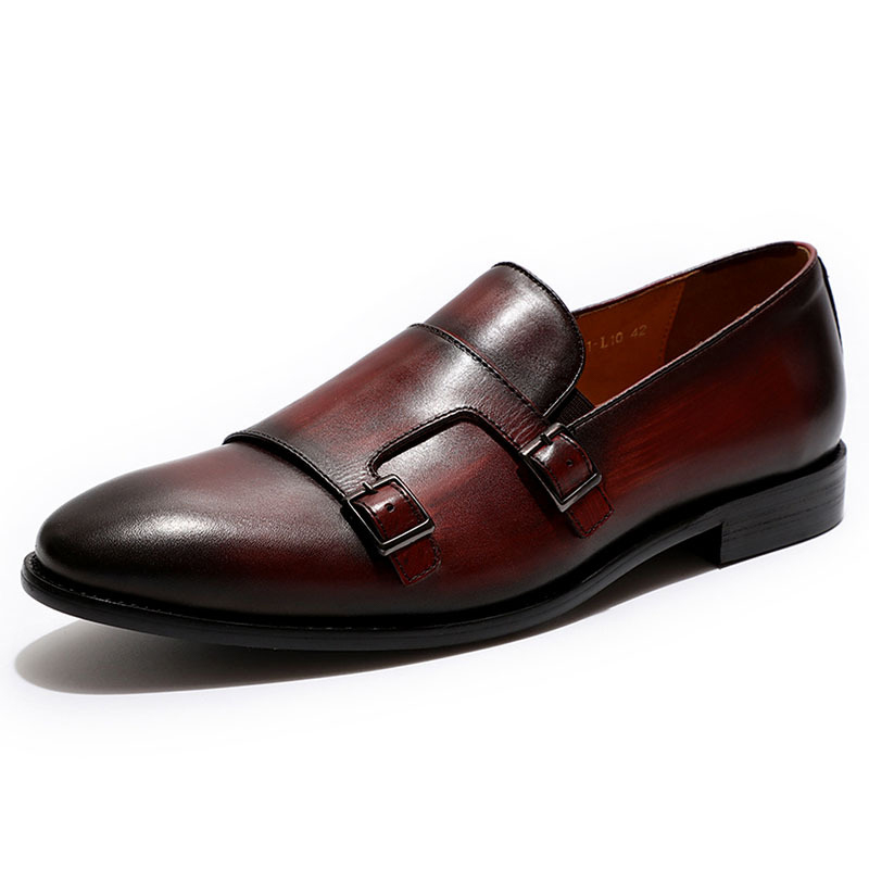 Fashion Business Casual Men's Shoes|Monk Shoes DANRRIO.COM DANRRIO
