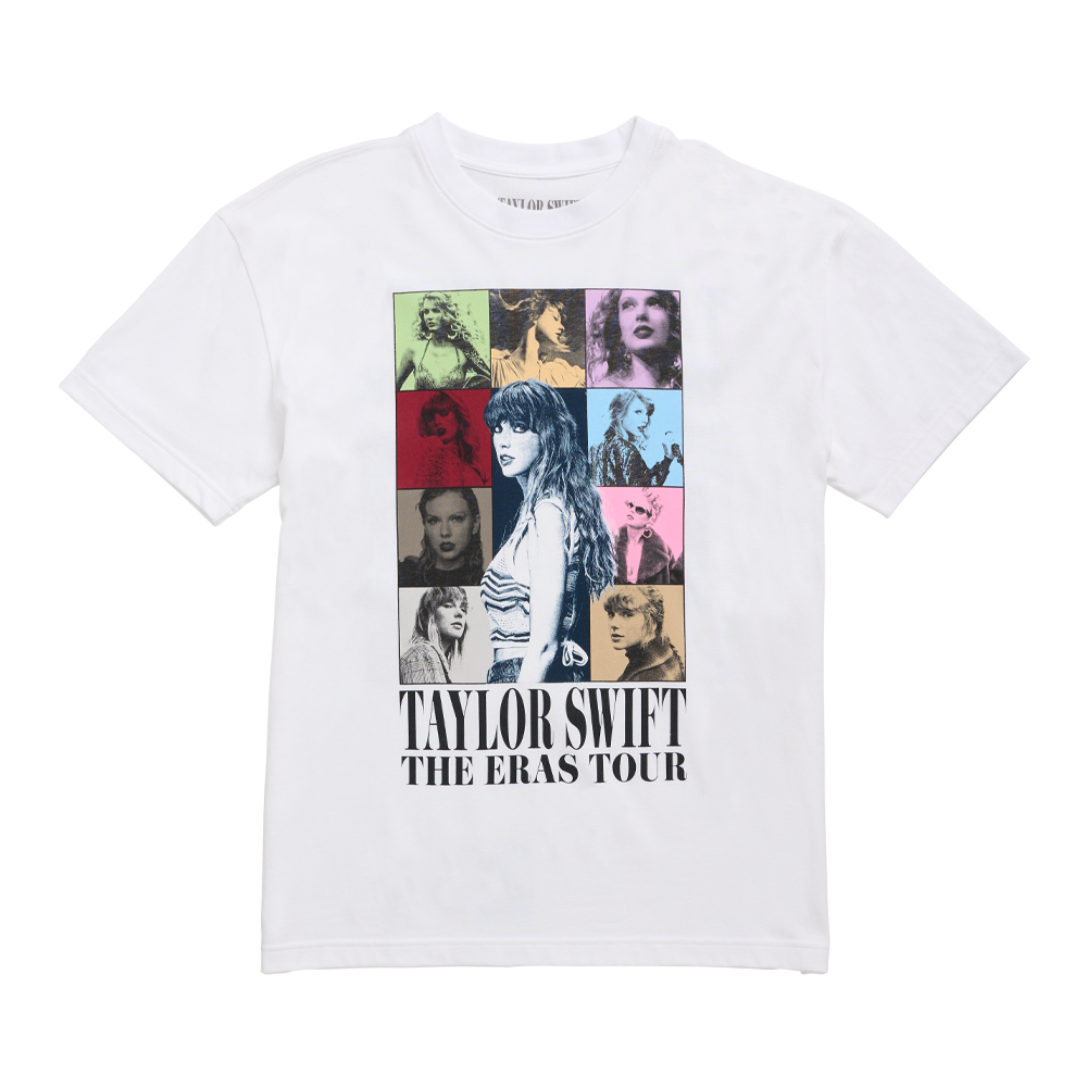 Taylor Swift The Eras Tour White T-Shirt