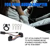 Car Bluetooth-Compatible 5.0 Music AUX Adapter with Mic for Ford Mondeo MK3 MK4