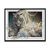 14CT Stamped Cross Stitch Kit Animal Tiger Embroidery Craft  DA259 Tiger