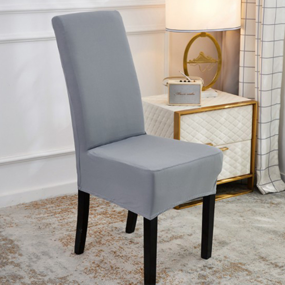 

Solid Color Chair Cover Hotel Dining Room Office Elastic Chair Case, 501 Original