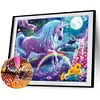 Rainbow Unicorn-Full Round Diamond Painting 40*30CM
