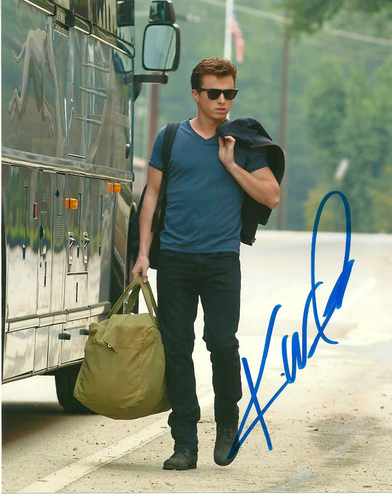 Footloose Kenny Wormald Autographed Signed 8x10 Photo Poster painting COA