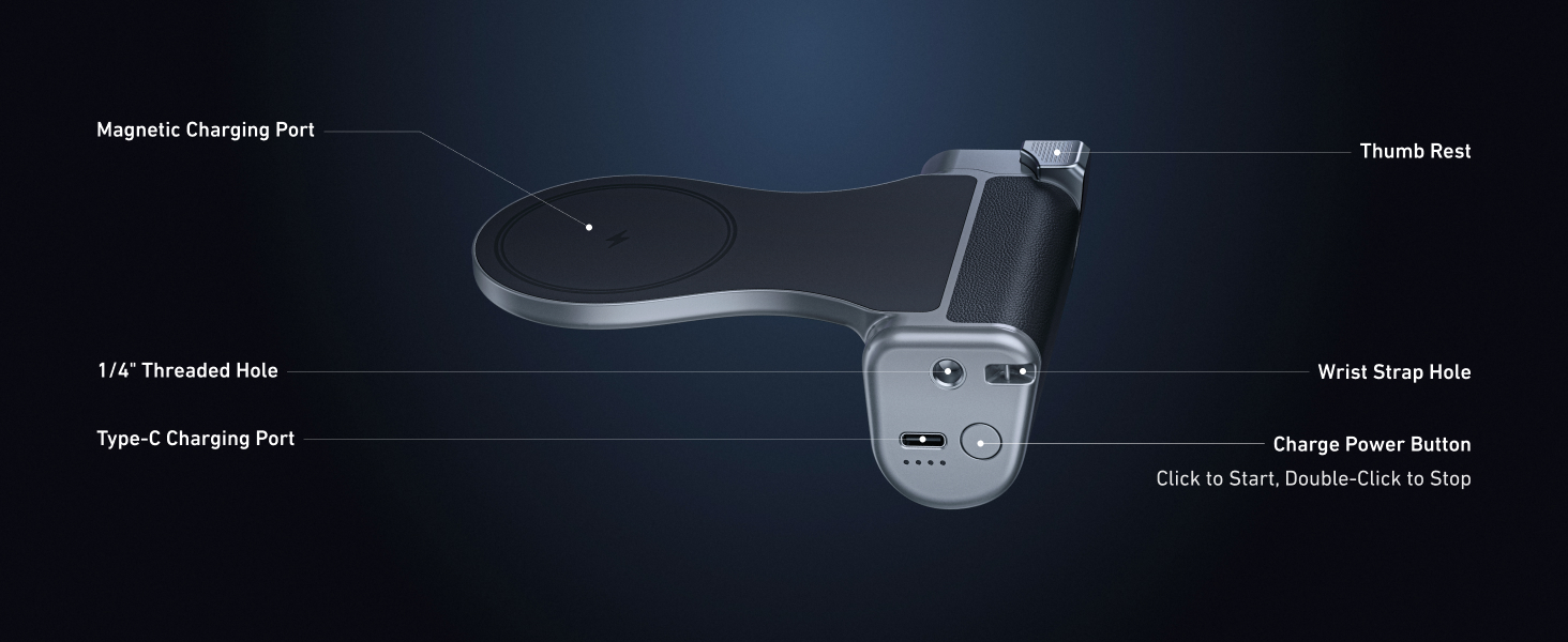 TELESIN Master Grip kit