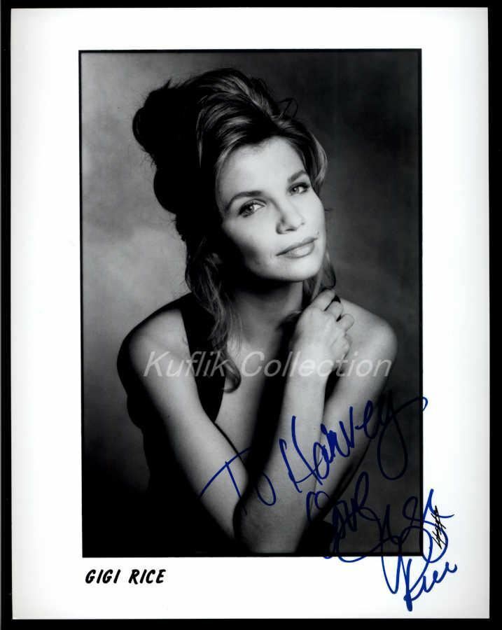 Gigi Rice - Signed Autograph Headshot Photo Poster painting - A Night at the Roxbury