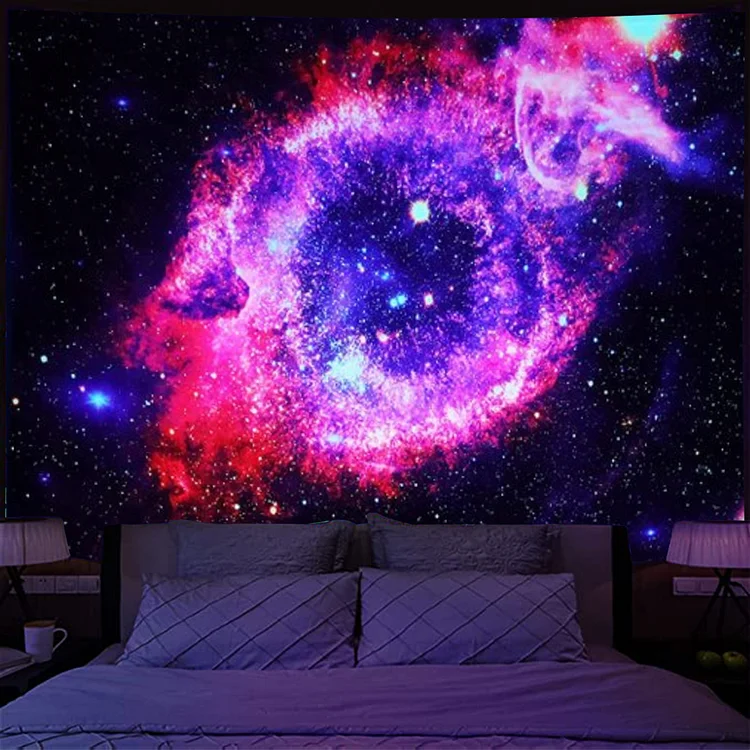 Galaxy - Black Light Tapestry