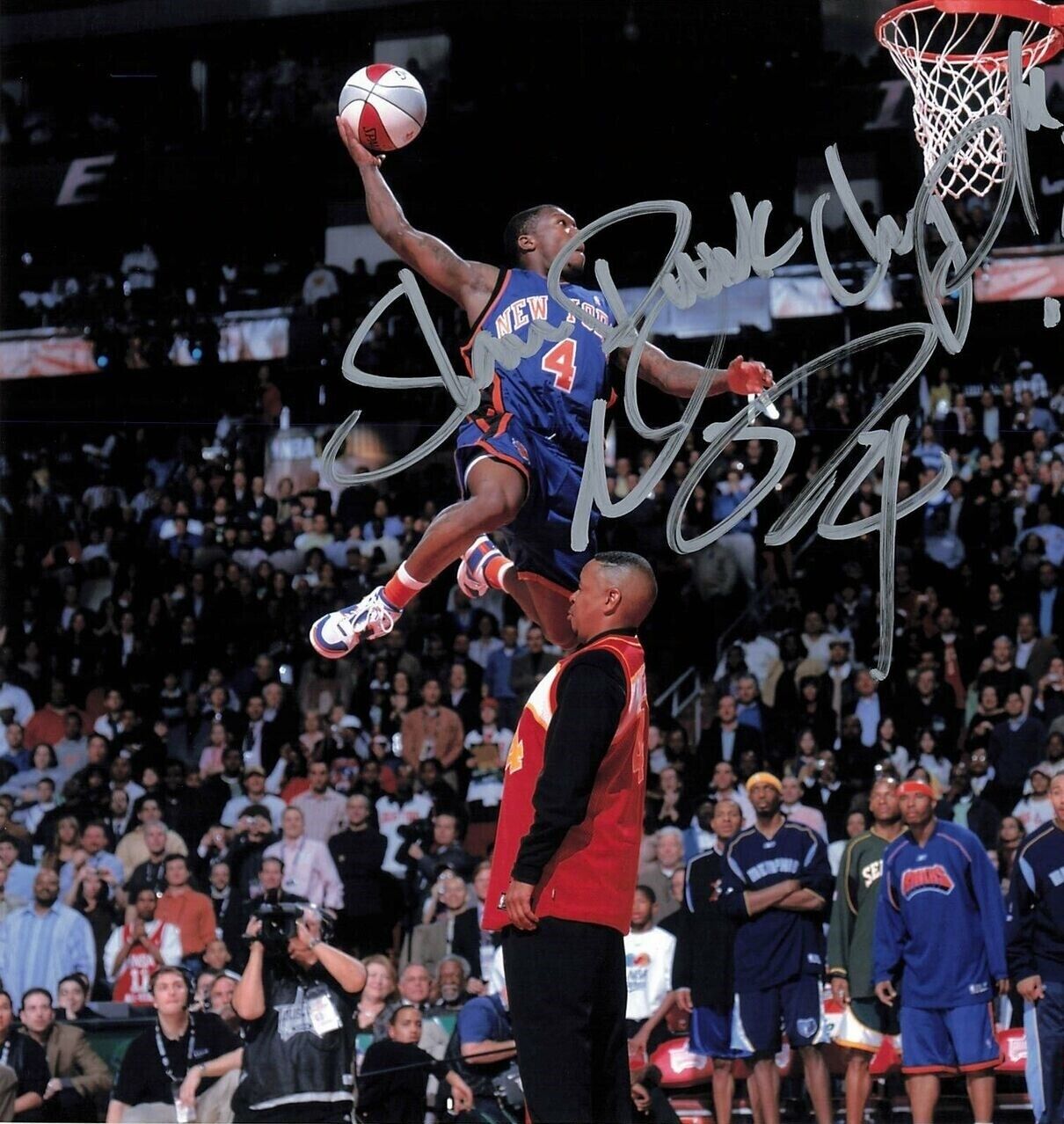 Nate Robinson Autographed Signed 8x10 Photo Poster painting ( Knicks ) REPRINT