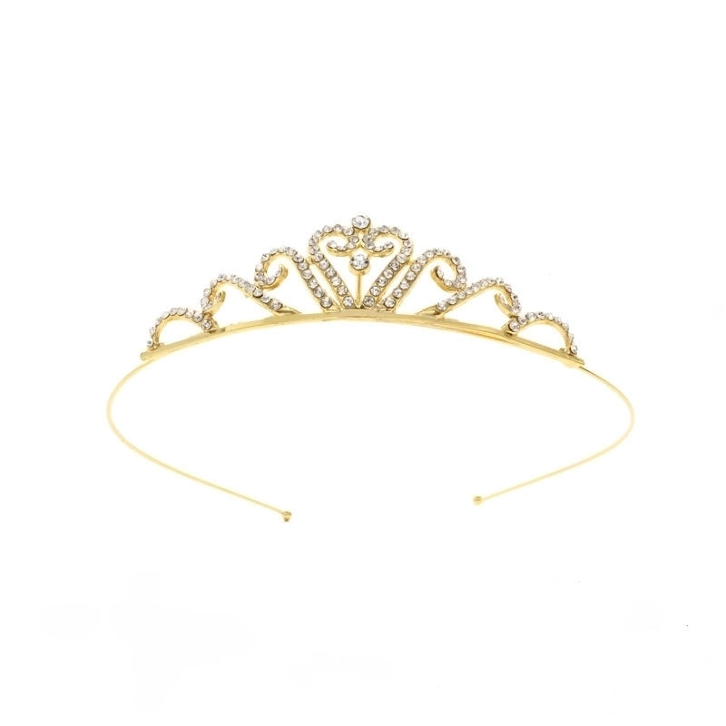 Factory Girl Crown Princess Simple Cute Headband Baby Festival Performance Hair Accessories Bride Crown Wedding Headdress
