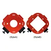 Woodworking Router Templates R10-R25/R30-R50 Radius Jig Arc Angle Template