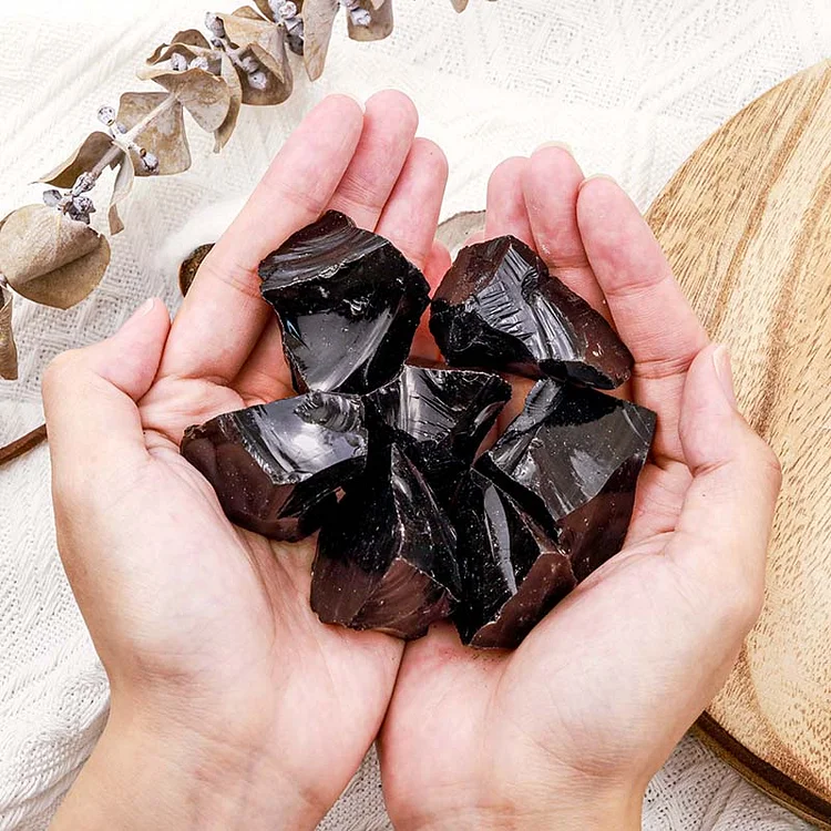 Obsidian Natural Raw Stone