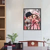 Diamond Painting -DIY Round Drill Sweet Couple(40x50cm)
