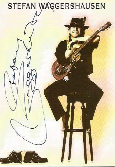 Stefan Waggershausen SINGER - SONGWRITER autograph, signed Photo Poster painting