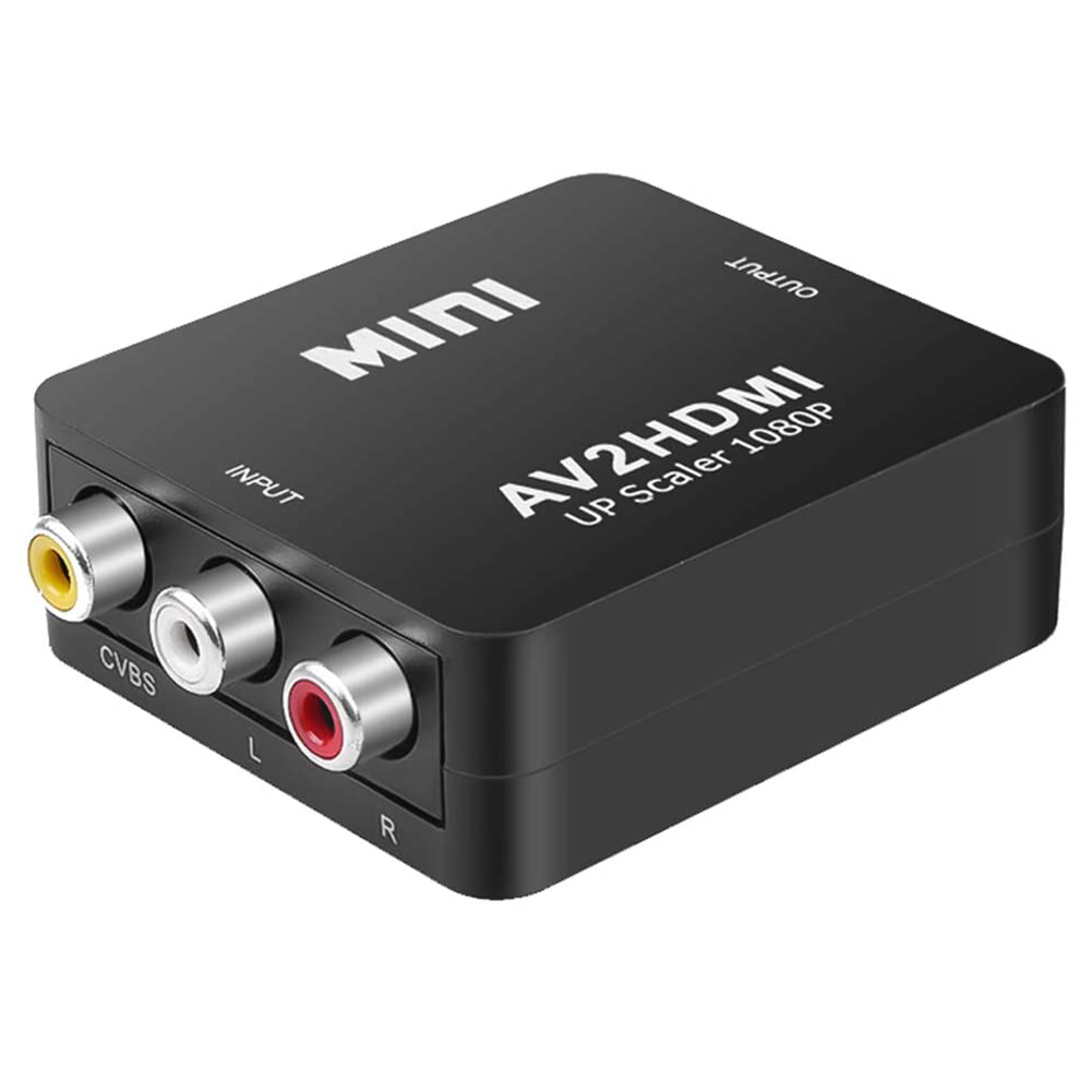 

Av To Hdmi Adapter 1080P Mini Av2Hdmi Adapter Video Converter Box For Hdtv, 501 Original