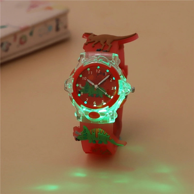 Cute Minimalist Dinosaur Buckle Quartz Kids Watches