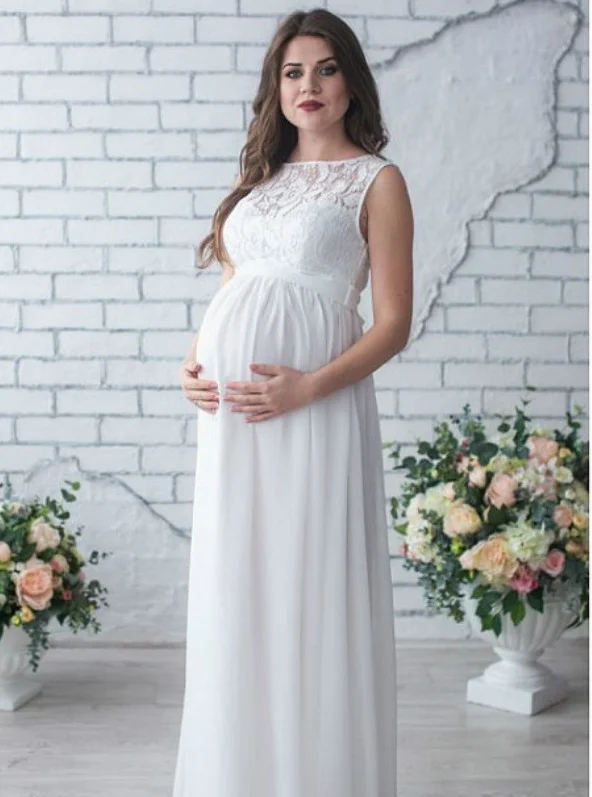 Mongw Mongw Size Dress Lace According By Pregnant Sexy Loose Tail Skirt Pregnant Skirt