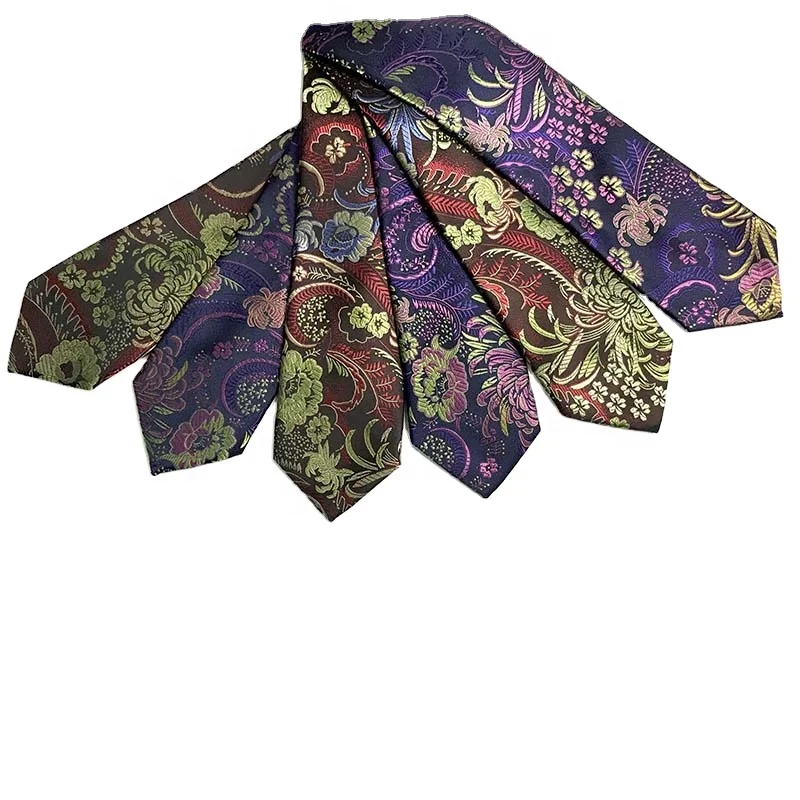 Novelty Paisley and Floral Neckties for Men: Quality Selection from a Trusted Necktie Supplier